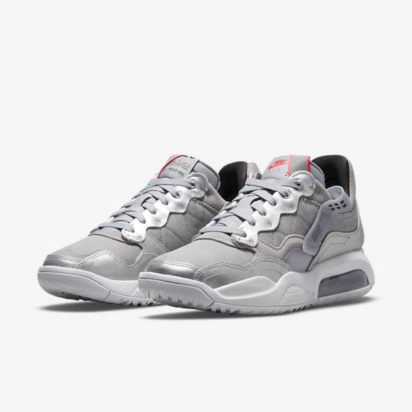 Nike Jordan MA2 Ženske Jordan Tenisice Sive Metalne Srebrne Platine Crne | NK593GKI