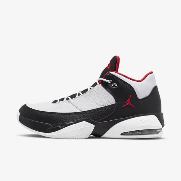 Nike Jordan Max Aura 3 Muške Jordan Tenisice Bijele Crne Crvene | NK197DKP