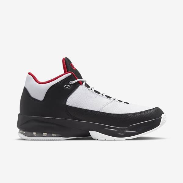 Nike Jordan Max Aura 3 Muške Tenisice Bijele Crne Crvene | NK670QSY