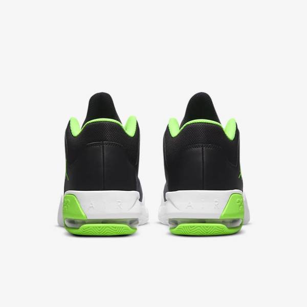 Nike Jordan Max Aura 3 Muške Tenisice Crne Sive Bijele Zelene | NK405SJA