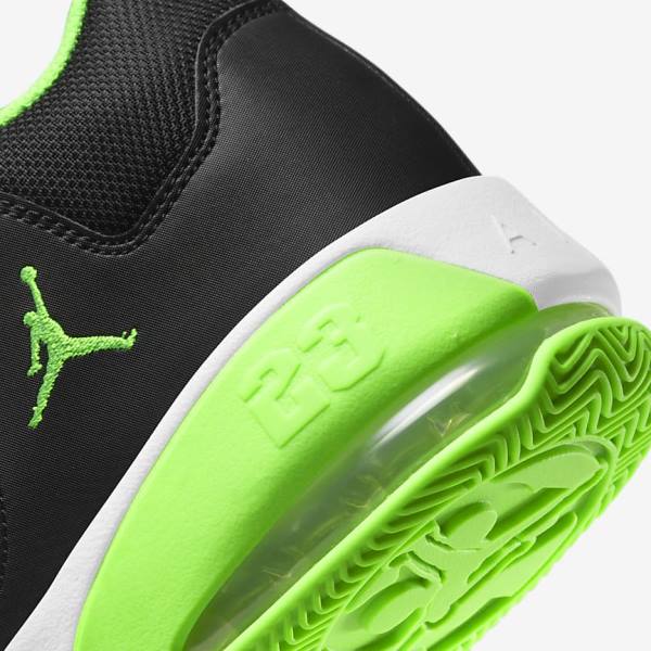 Nike Jordan Max Aura 3 Muške Tenisice Crne Sive Bijele Zelene | NK405SJA