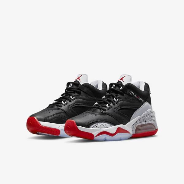 Nike Jordan Point Lane Older Dječje Jordan Tenisice Crne Sive Bijele Crvene | NK280OUP