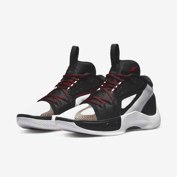 Nike Jordan Zoom Separate Muške Jordan Tenisice Crne Bijele Plave Sive Crvene | NK069OXC