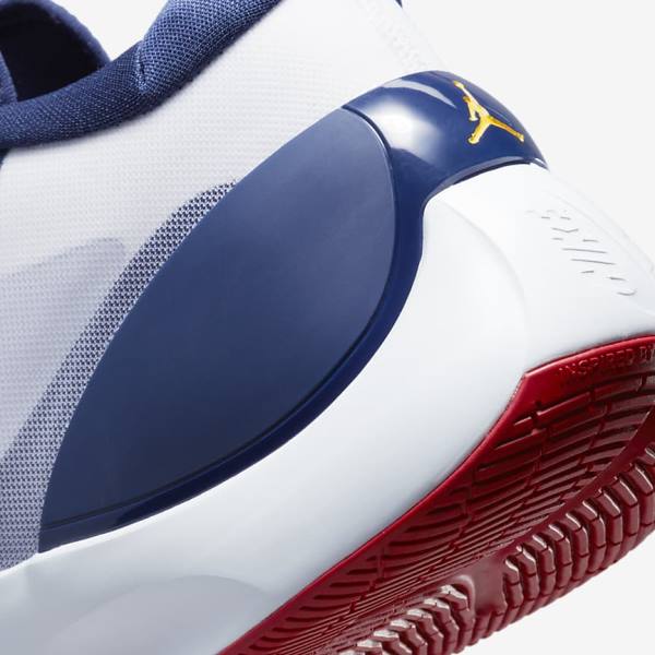 Nike Jordan Zoom Separate Muške Tenisice za košarku Tamnoplave Bijele Crvene Zlatne | NK107QGO