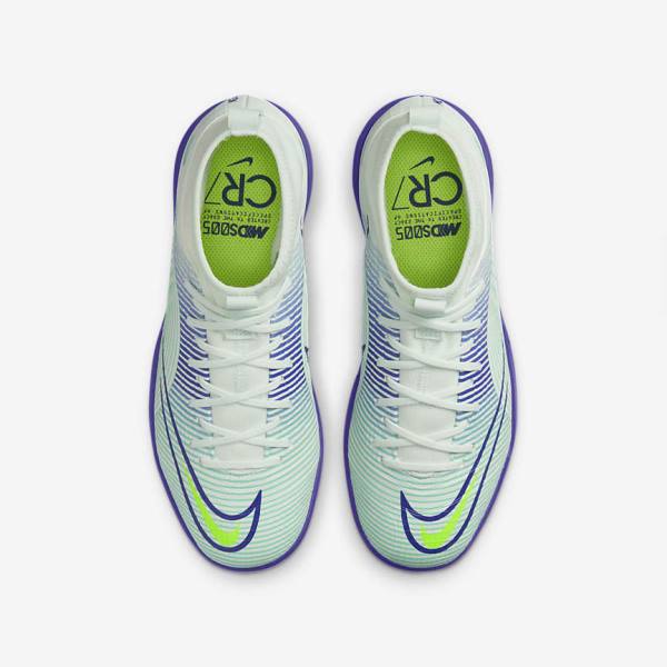 Nike Jr. Mercurial Dream Speed Superfly 8 Academy IC Indoor Court Dječje Tenisice Za Nogomet Zelene Ljubičaste Zelene | NK479PCX