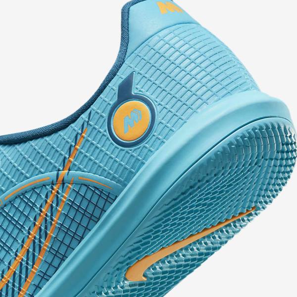 Nike Jr. Mercurial Vapor 14 Academy IC Older Indoor Court Dječje Tenisice Za Nogomet Plave Narančaste | NK601DES