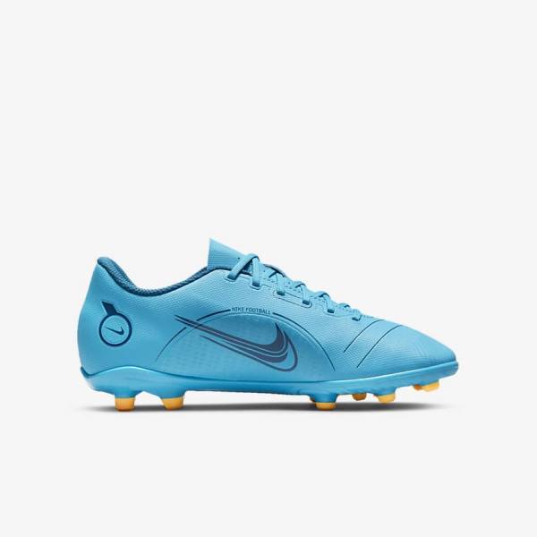 Nike Jr. Mercurial Vapor 14 Club MG Older Multi-Ground Dječje Tenisice Za Nogomet Plave Narančaste | NK431AMT