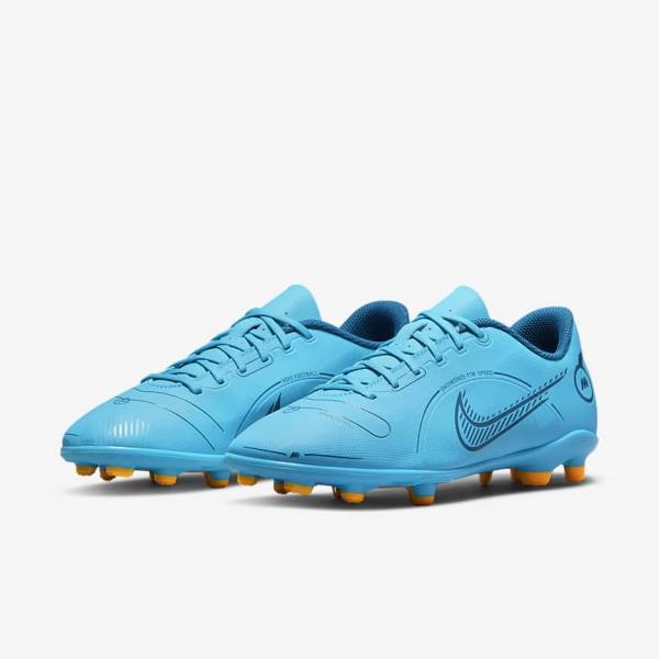 Nike Jr. Mercurial Vapor 14 Club MG Older Multi-Ground Dječje Tenisice Za Nogomet Plave Narančaste | NK431AMT