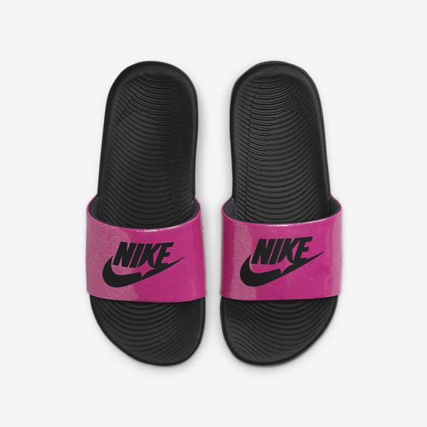 Nike Kawa SE Older Dječje Natikače Crne | NK149PCS