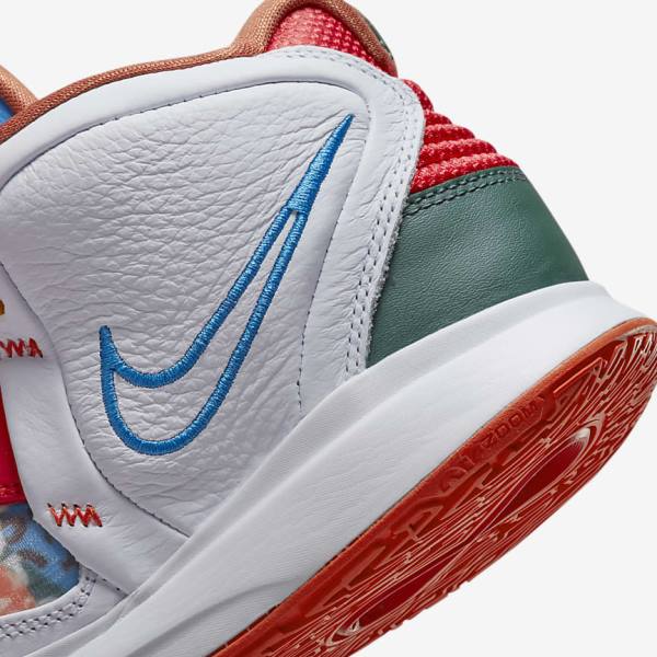 Nike Kyrie Infinity Ženske Tenisice za košarku Bijele Crvene Zlatne Svijetlo Plave | NK796IKD