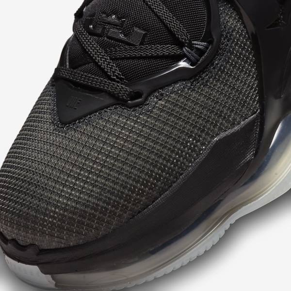 Nike LeBron 19 Ženske Tenisice za košarku Crne Tamno Sive Zelene | NK521CTG