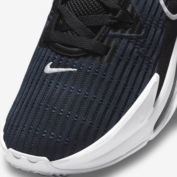 Nike LeBron Witness 6 Ženske Tenisice za košarku Crne Tamno Obsidijanske Bijele | NK460FQM