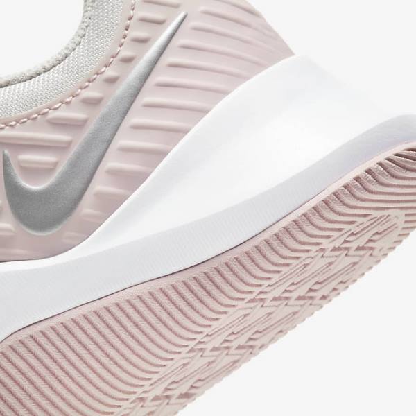 Nike MC Trainer Ženske Tenisice Za Trening Platine Roze Bijele Metalne Srebrne | NK934SME