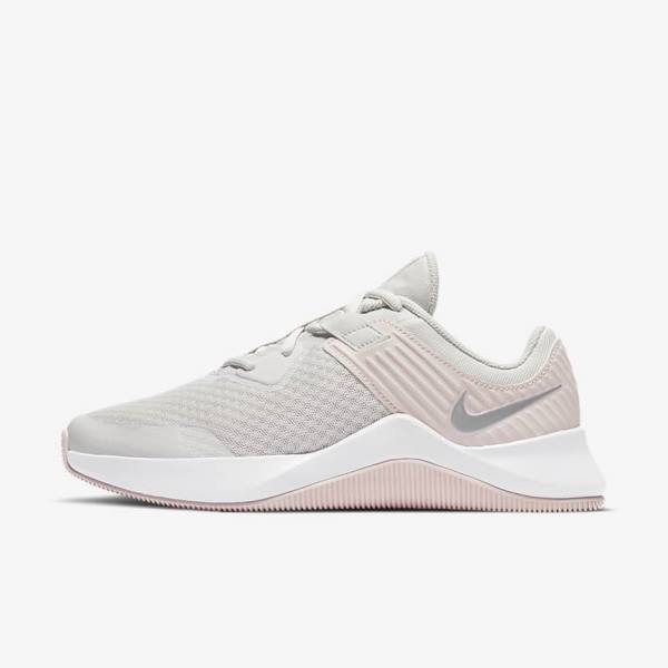 Nike MC Trainer Ženske Tenisice Za Trening Platine Roze Bijele Metalne Srebrne | NK934SME