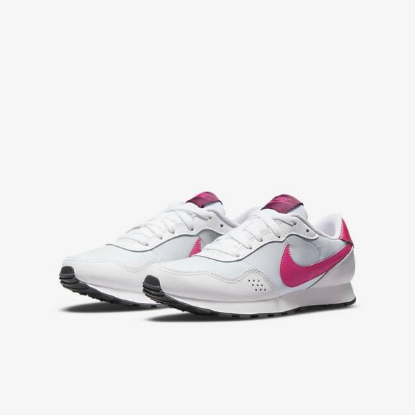 Nike MD Valiant Older Dječje Tenisice Platine Tamno Sive Roze | NK691LPM