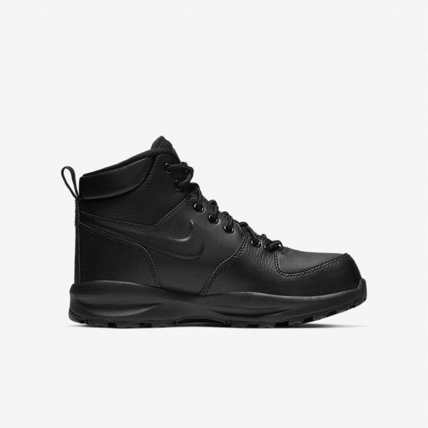 Nike Manoa LTR Older Boot Dječje Tenisice Crne | NK184WRA