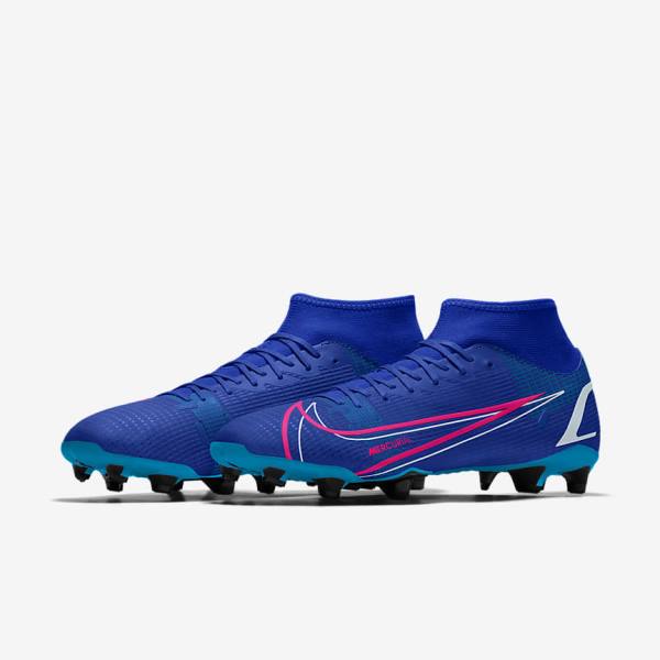 Nike Mercurial Superfly 8 Academy By You Custom Ženske Tenisice Za Nogomet Visebojne | NK037RYG