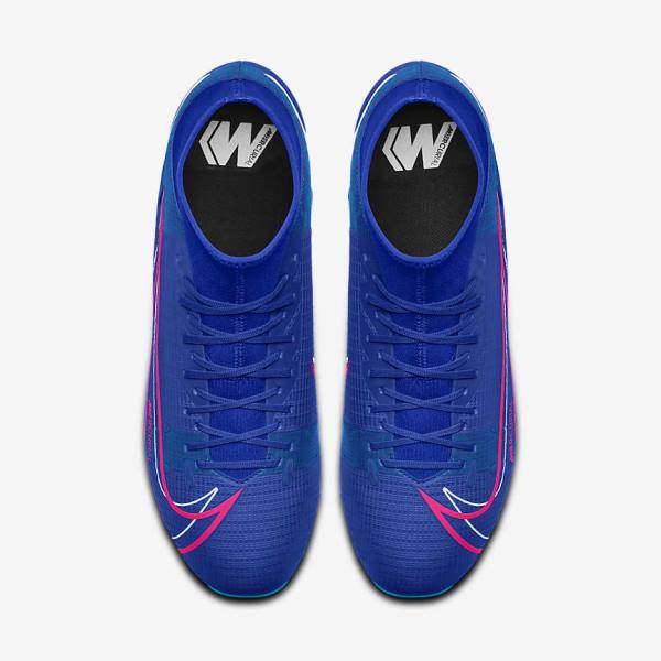 Nike Mercurial Superfly 8 Academy By You Custom Ženske Tenisice Za Nogomet Visebojne | NK037RYG