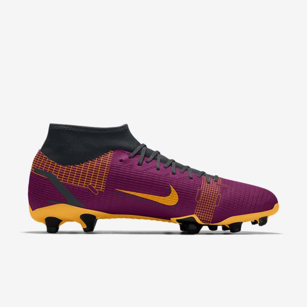 Nike Mercurial Superfly 8 Academy By You Custom Muške Tenisice Za Nogomet Visebojne | NK153NOL