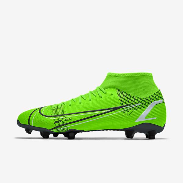 Nike Mercurial Superfly 8 Academy By You Custom Muške Tenisice Za Nogomet Visebojne | NK736KVJ