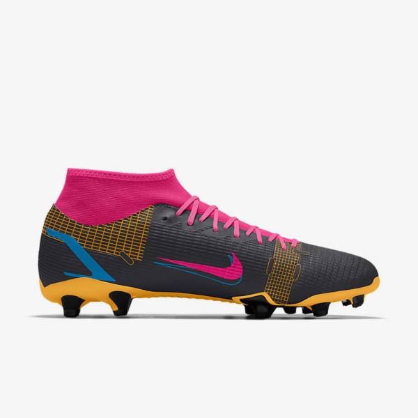 Nike Mercurial Superfly 8 Academy By You Custom Ženske Tenisice Za Nogomet Visebojne | NK864LKX