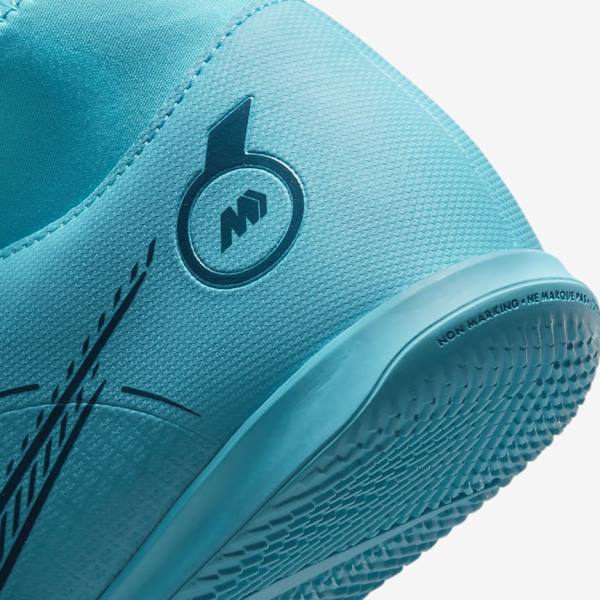 Nike Mercurial Superfly 8 Club IC Indoor Court Muške Tenisice Za Nogomet Plave Narančaste | NK164CBX