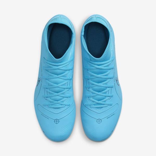 Nike Mercurial Superfly 8 Club MG Multi-Grounds Muške Tenisice Za Nogomet Plave Narančaste | NK723OGM