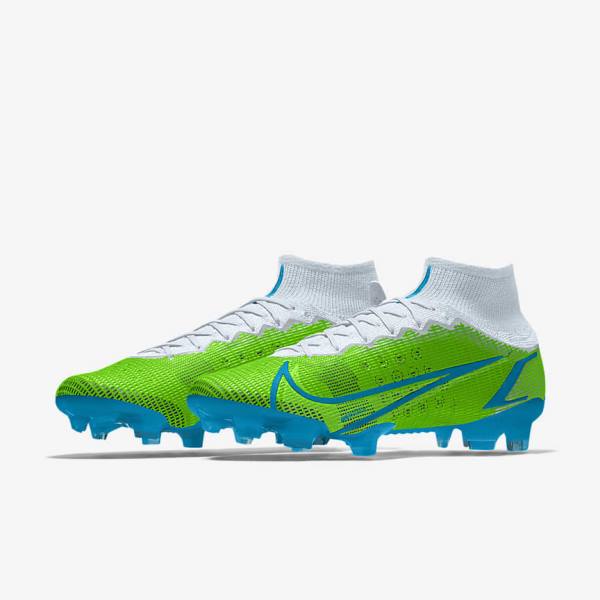 Nike Mercurial Superfly 8 Elite By You Custom Muške Tenisice Za Nogomet Visebojne | NK205QHS