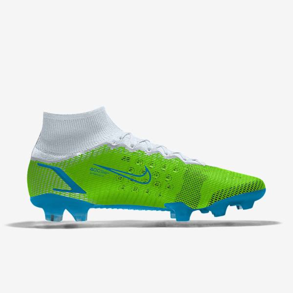 Nike Mercurial Superfly 8 Elite By You Custom Muške Tenisice Za Nogomet Visebojne | NK205QHS