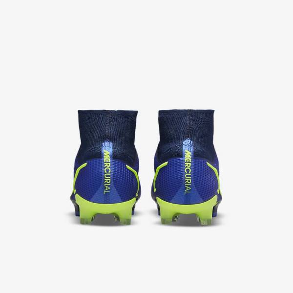 Nike Mercurial Superfly 8 Elite FG Firm-Grounds Muške Tenisice Za Nogomet Plave | NK268UPR