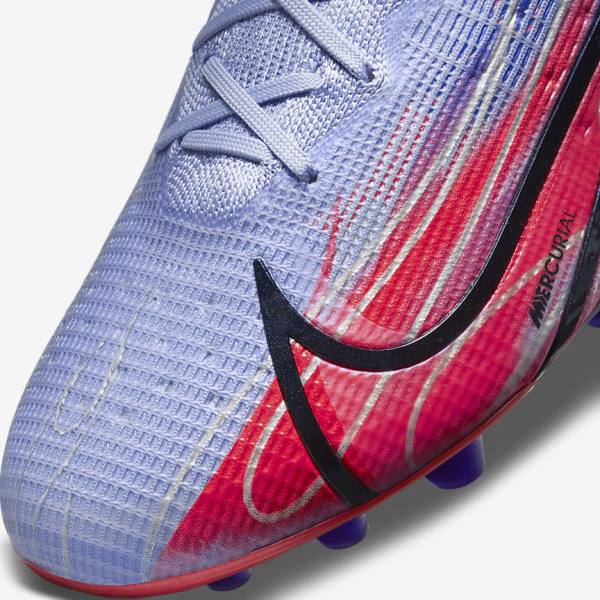 Nike Mercurial Superfly 8 Elite KM AG Artificial-Grass Muške Tenisice Za Nogomet Indigo | NK031KFT