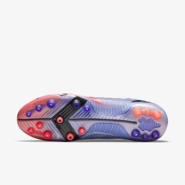 Nike Mercurial Superfly 8 Elite KM AG Artificial-Grass Ženske Tenisice Za Nogomet Indigo | NK360IDT