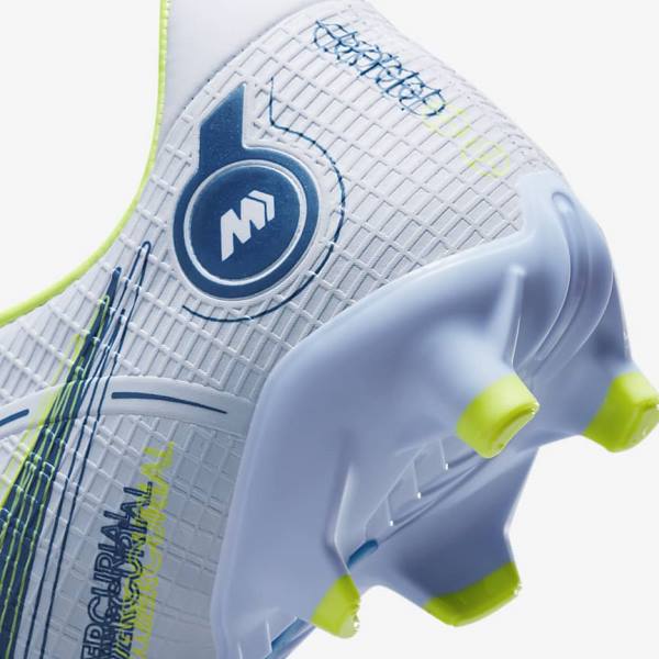 Nike Mercurial Vapor 14 Academy MG Multi-Ground Muške Tenisice Za Nogomet Sive Svijetlo Plave Plave | NK073XZQ