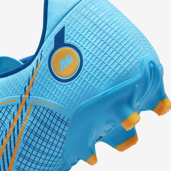 Nike Mercurial Vapor 14 Academy MG Multi-Ground Ženske Tenisice Za Nogomet Plave Narančaste | NK081BUD