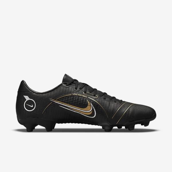 Nike Mercurial Vapor 14 Academy MG Multi-Ground Ženske Tenisice Za Nogomet Crne Metalne Srebrne Sive Metalne Zlatne | NK417NJG