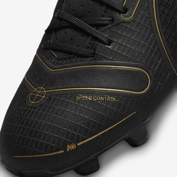 Nike Mercurial Vapor 14 Academy MG Multi-Ground Muške Tenisice Za Nogomet Crne Metalne Srebrne Sive Metalne Zlatne | NK507MQJ