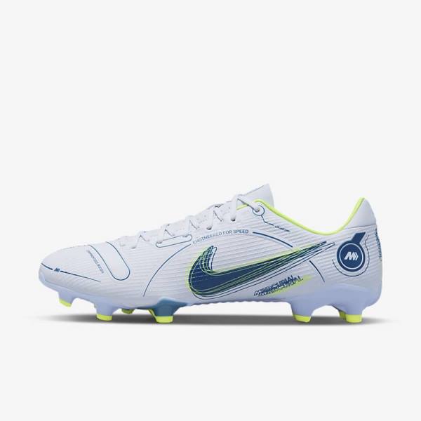 Nike Mercurial Vapor 14 Academy MG Multi-Ground Ženske Tenisice Za Nogomet Sive Svijetlo Plave Plave | NK970XIZ