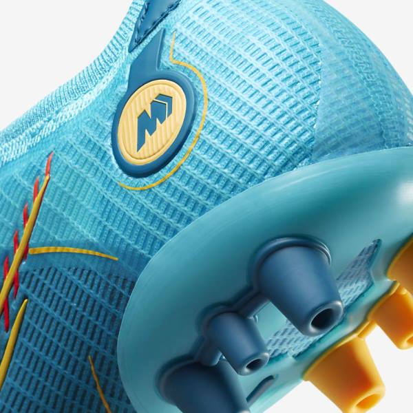 Nike Mercurial Vapor 14 Elite AG Artificial-Grounds Muške Tenisice Za Nogomet Plave Narančaste | NK603WPJ