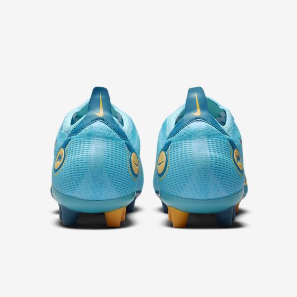 Nike Mercurial Vapor 14 Elite AG Artificial-Grounds Ženske Tenisice Za Nogomet Plave Narančaste | NK683QZM