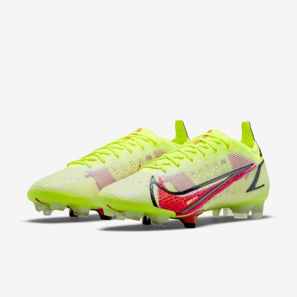 Nike Mercurial Vapor 14 Elite FG Firm-Ground Ženske Tenisice Za Nogomet Crne Svijetlo Crvene | NK146SPH