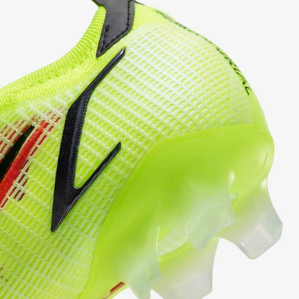 Nike Mercurial Vapor 14 Elite FG Firm-Ground Ženske Tenisice Za Nogomet Crne Svijetlo Crvene | NK146SPH