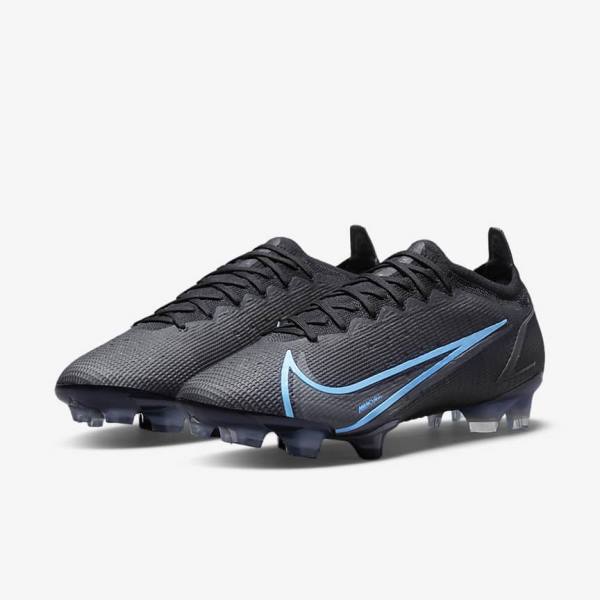 Nike Mercurial Vapor 14 Elite FG Firm-Ground Muške Tenisice Za Nogomet Crne | NK408MZI