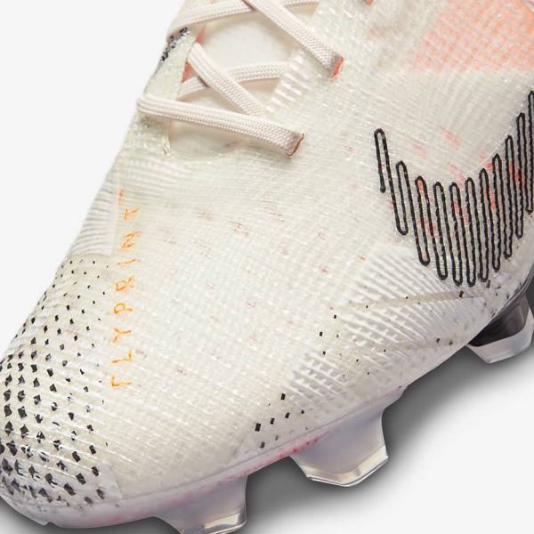 Nike Mercurial Vapor Next Nature FG Firm-Ground Muške Tenisice Za Nogomet Svijetlo Roze Narančaste Crne | NK582UTV