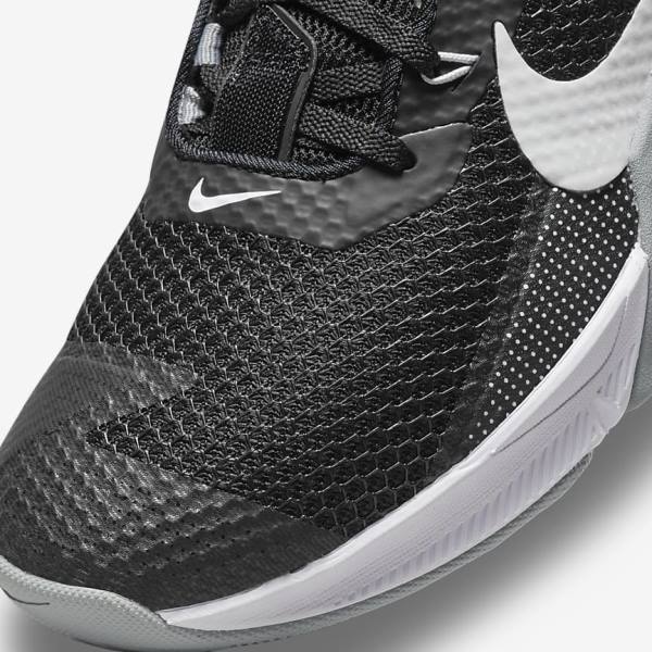 Nike Metcon 7 Muške Tenisice Za Trening Crne Sive Bijele Platine | NK476GTF