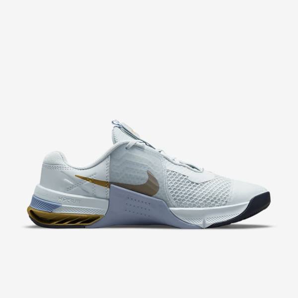 Nike Metcon 7 Ženske Tenisice Za Trening Platine Metalne Zlatne | NK362MCT