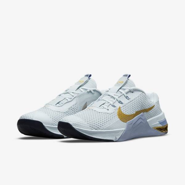 Nike Metcon 7 Ženske Tenisice Za Trening Platine Metalne Zlatne | NK362MCT