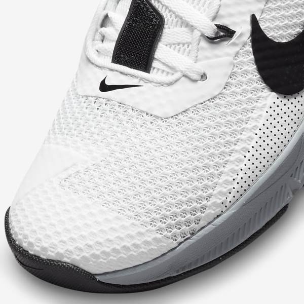 Nike Metcon 7 Ženske Tenisice Za Trening Bijele Sive Platine Crne | NK452JBG