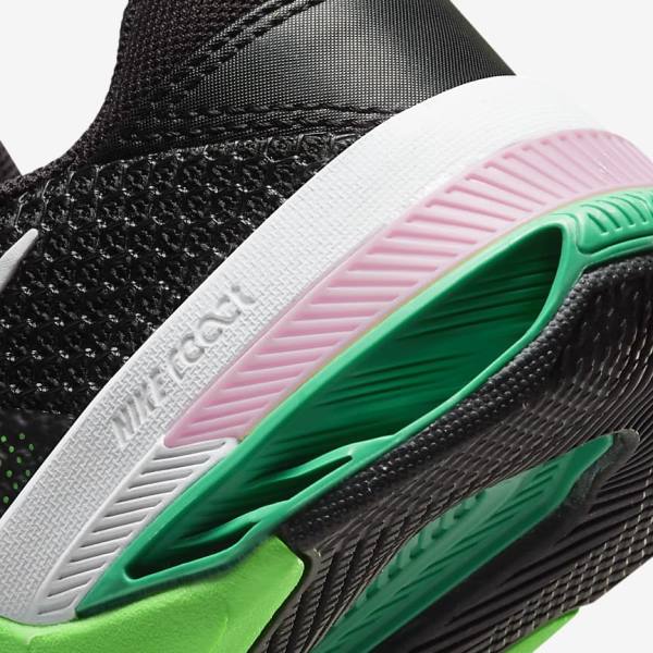 Nike Metcon 7 Ženske Tenisice Za Trening Crne Zelene Roze Bijele | NK947CLZ