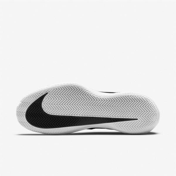 Nike NikeCourt Air Zoom Vapor Pro Clay Court Ženske Tenisice Za Tenis Crne Bijele Metalne Crvene Smeđe | NK816UTK