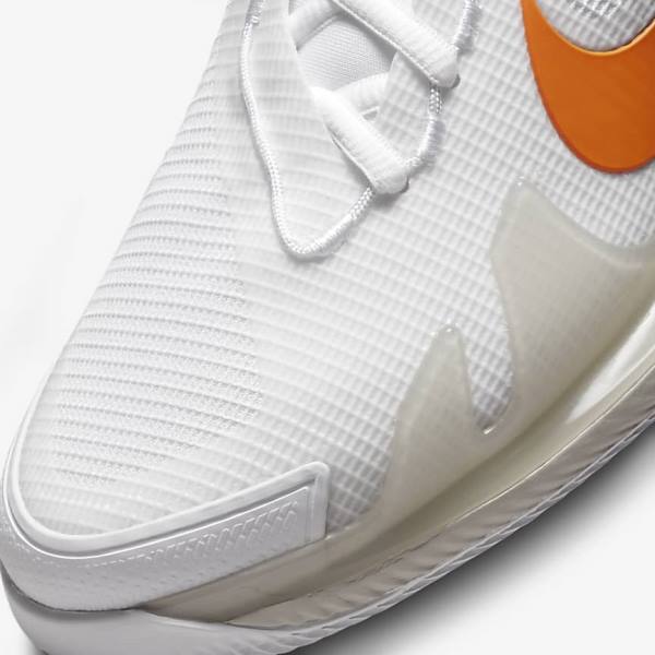 Nike NikeCourt Air Zoom Vapor Pro Hard-Court Ženske Tenisice Za Tenis Bijele Svijetlo Bež Plave | NK657OCL